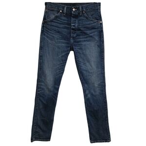 Ralph Lauren RRL Stretch Selvedge Vintage Straight Jean in Medium Wash Size 29